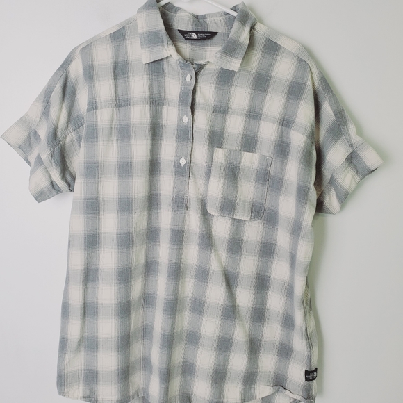 The North Face Plaid Cotton Shirt - Picture 1 of 8